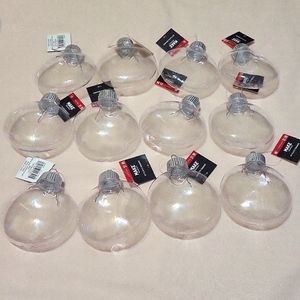 12 DIY Clear Plastic Ornaments